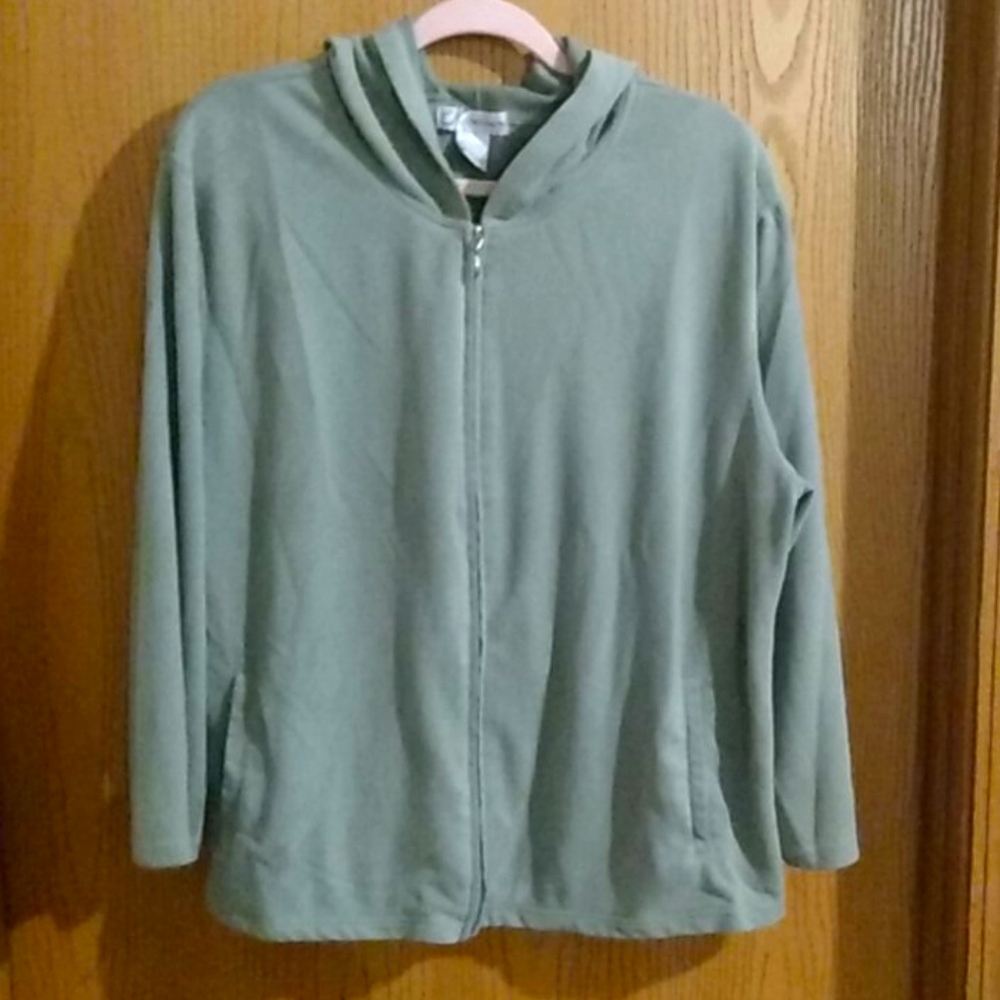 Sage green hoodie